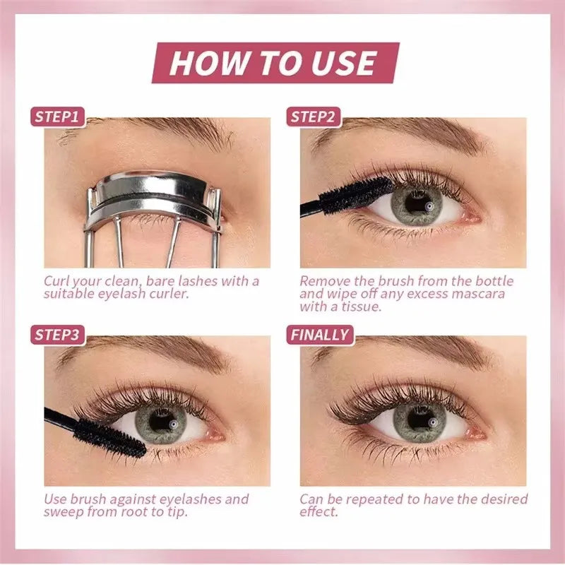 Mascara Îngrijire și Întindere Gene Waterproof