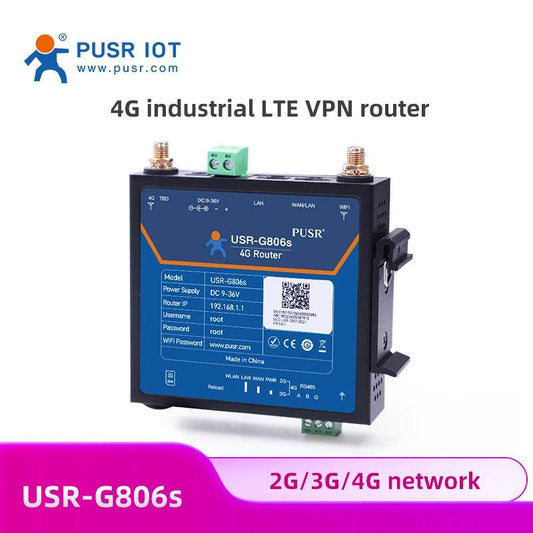 Router Industrial LTE USR-G806s cu OpenVPN 4G - Venduqo