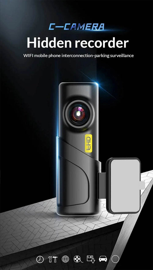 Camera DVR Auto 2K 1440P cu WiFi și Viziune Nocturnă - Venduqo