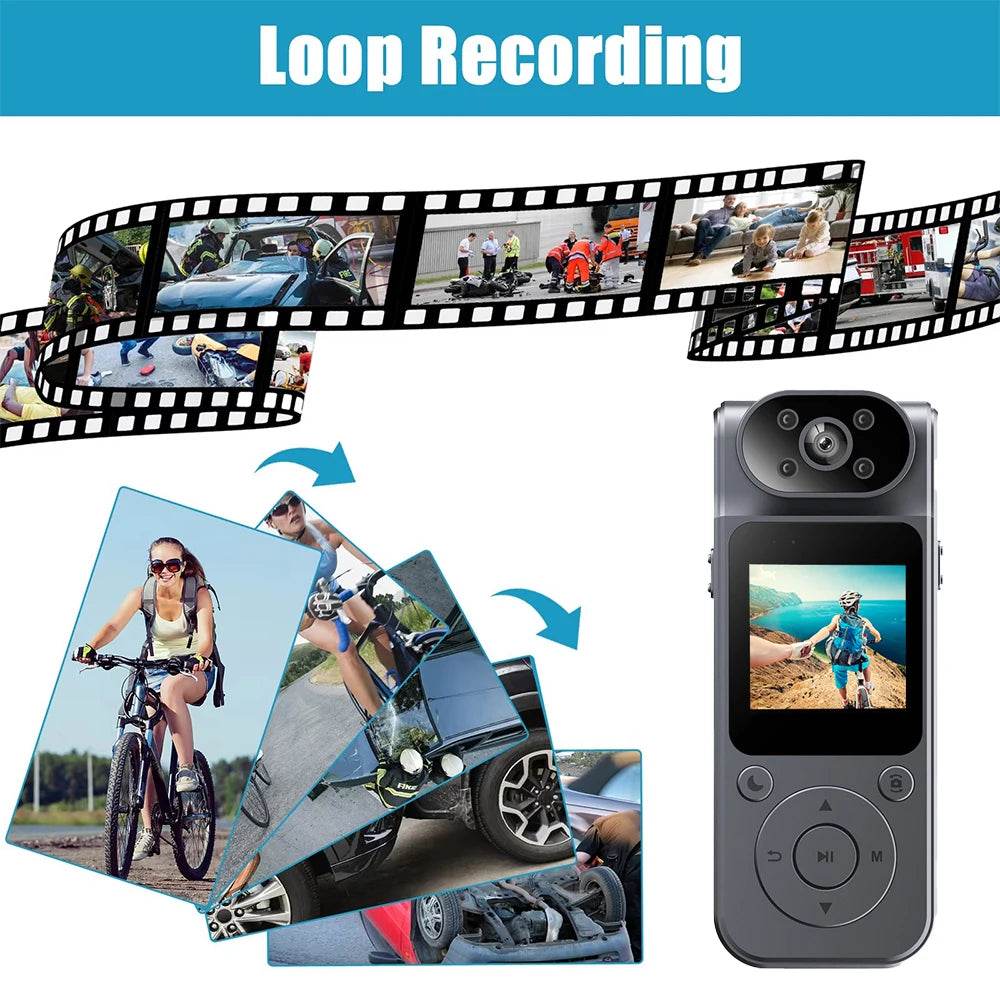 Cameră Mini 4K HD WiFi - Recorder Video Portabil - Venduqo