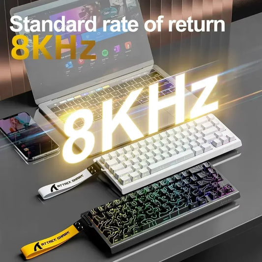 Keyboard Mecanic RGB Attack Shark X68HE