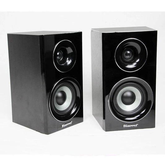 Boxă Stereo 3D din Lemn de 4 Inchi pentru Home Theater - Venduqo
