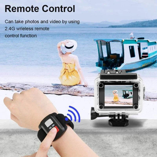 Cameră de Acțiune 4K cu Înregistrare Video și WiFi - Venduqo