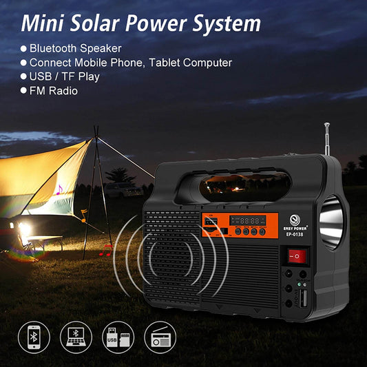 Kit Generator Solar cu LED-uri pentru Energie de Urgență - Venduqo