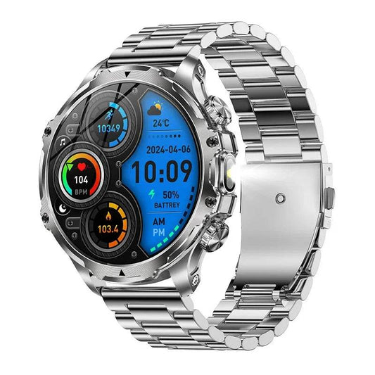 Ceas inteligent AK75 Bluetooth cu ecran mare de 1.85 inchi - Venduqo