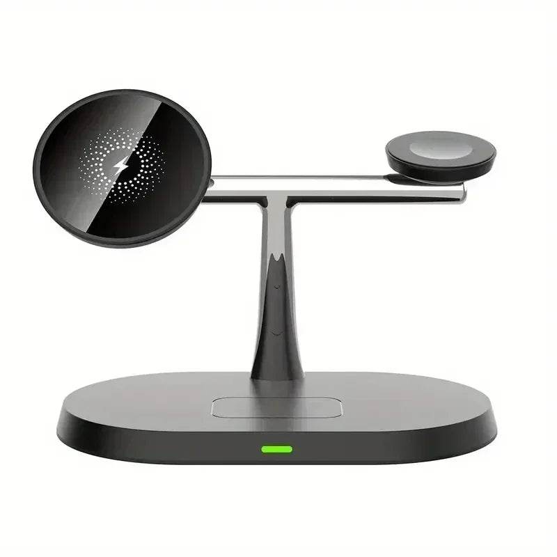 Încărcător Wireless Magnetic 3 în 1 pentru iPhone și Apple Watch - Venduqo