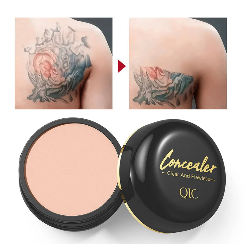 Concealer Waterproof pentru Tatuaje și Cicatrici - Finish Natural