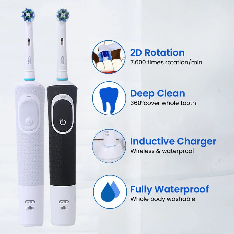 Periuță Electrică Oral B D100 2D Vitality Waterproof