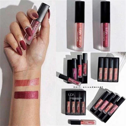 Set 4 Rujuri Matificate Waterproof Huda Beauty