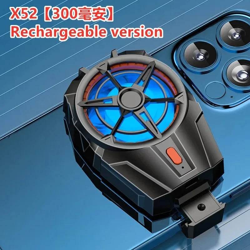 X52 Cooler Wireless pentru Telefon - Ventilator Gaming 300mAh - Venduqo