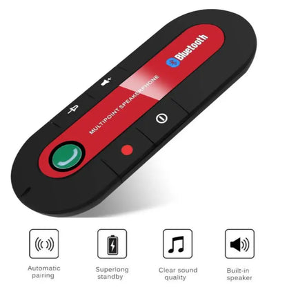 Kit Bluetooth Auto Handsfree 4.1 cu Difuzor și Încărcător