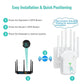 Repetitor WiFi 1200Mbps Dual Band Amplificator Semnal - Venduqo