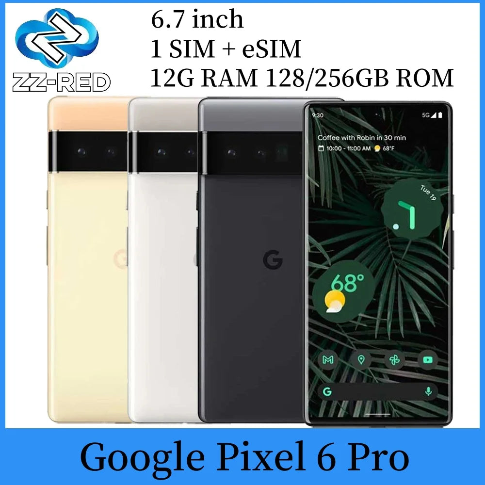 Google Pixel 6 Pro 5G - Telefon Mobil Unlocked