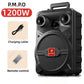 Boxa Bluetooth 1200W P.M.P.O cu Microfon Dual pentru Karaoke - Venduqo
