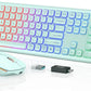 Combo Tastatură și Mouse Wireless Iluminat - Venduqo