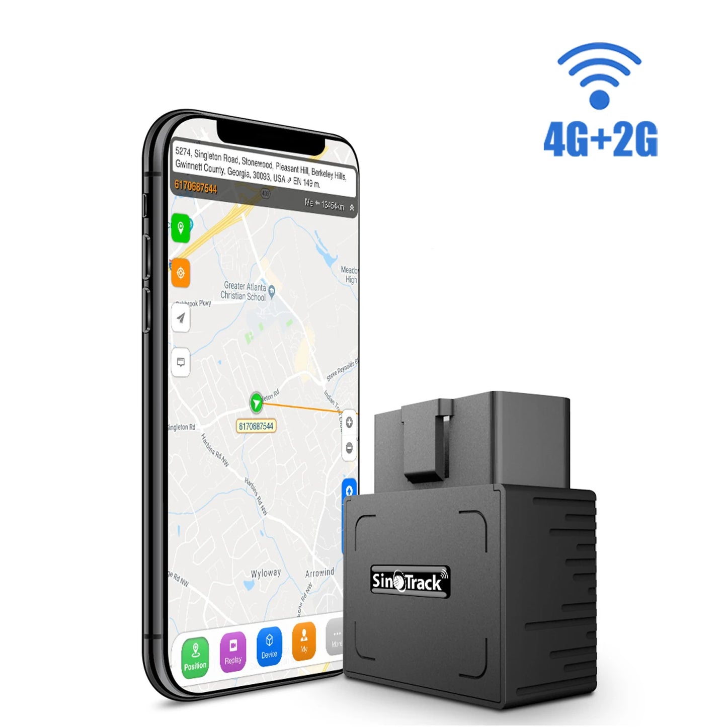 GPS Tracker OBD II 4G Mini ST-902L