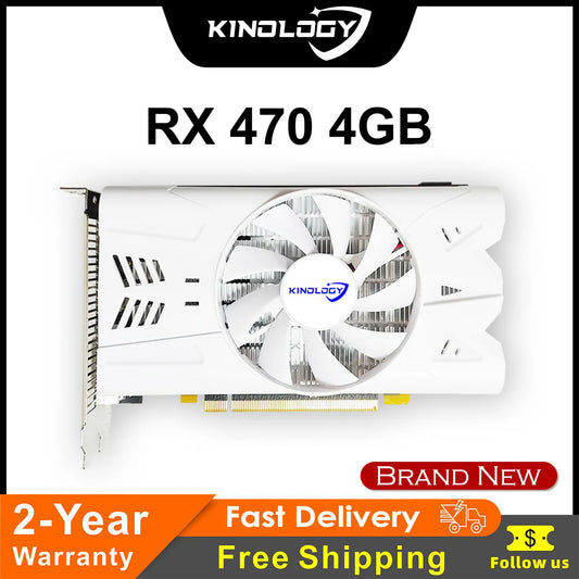 Kinology AMD RX470 4GB Gaming Graphics Card GDDR5 256BIT