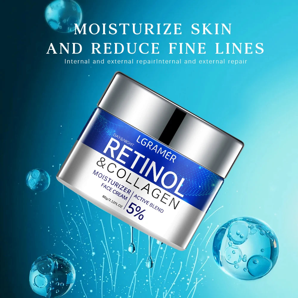 Crema Anti-Îmbătrânire cu Retinol pentru Îndepărtarea Ridurilor