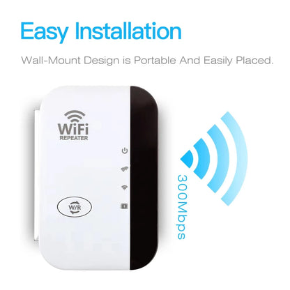 Repeater Wi-Fi 300Mbps - Extinde Semnalul Wireless