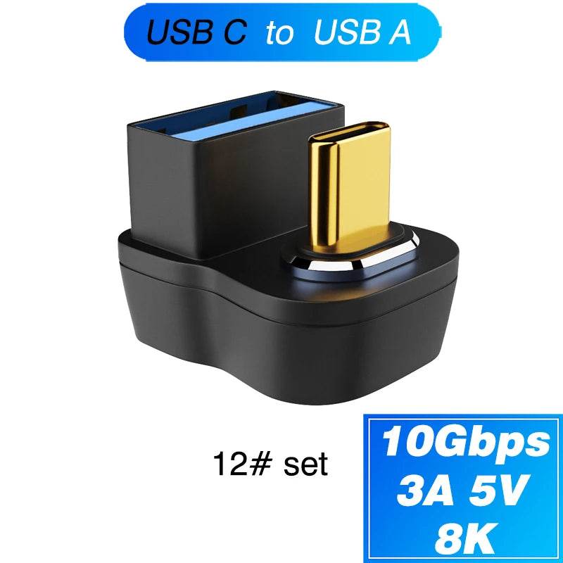 Adaptor Magnetic Type-C OTG Thunderbolt 4 - USB-A, HDMI, VGA, RJ45 - Venduqo