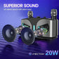 Difuzor Bluetooth Wireless NEWMSNR Owls cu Microfoane Duale - Venduqo