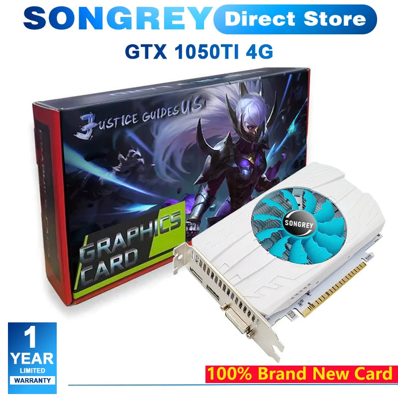 SONGREY GTX 1660 Super - Placă video pentru gaming 6GB GDDR6