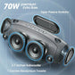 Boxă portabilă Bluetooth W-KING 120W PEAK, impermeabilă IPX6 - Venduqo