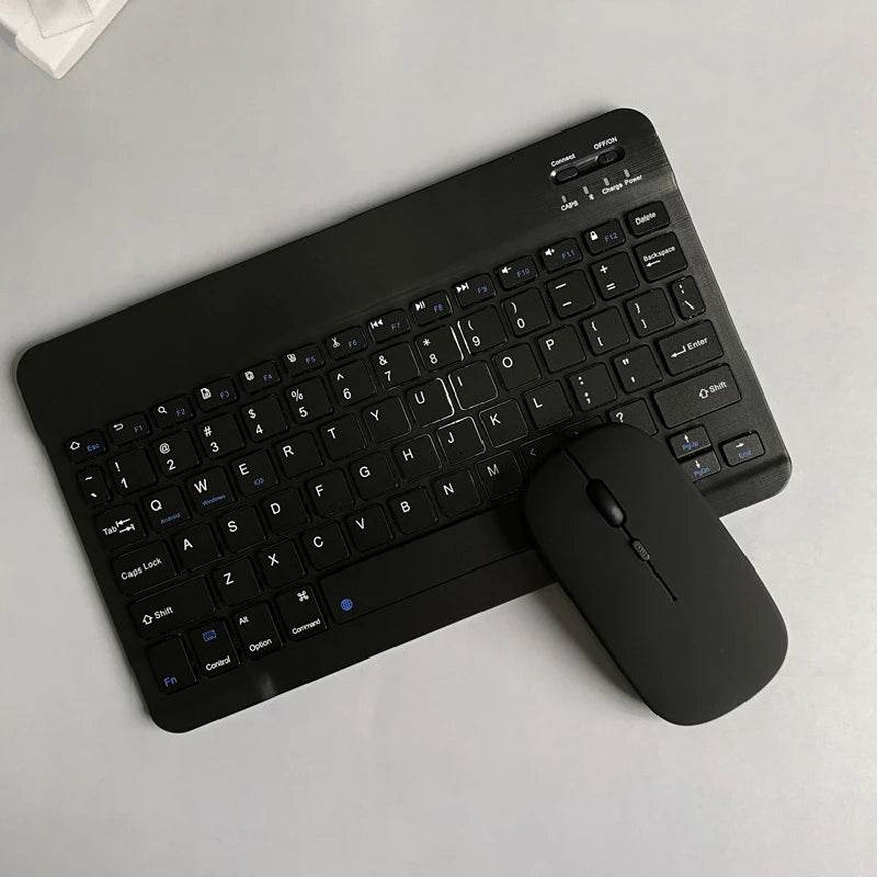 Set Tastatur și Mouse Wireless Reîncărcabil Bluetooth - Venduqo