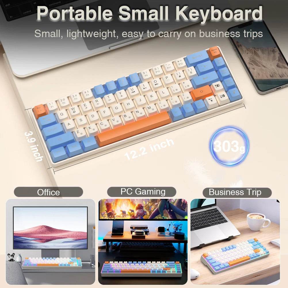 SOLAKAKA SK968 Tastatură Cablată cu Comutatoare Optice RGB - Venduqo