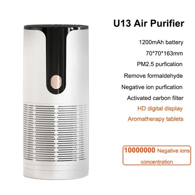 Purificator de aer auto Xiaomi Youpin cu filtru HEPA