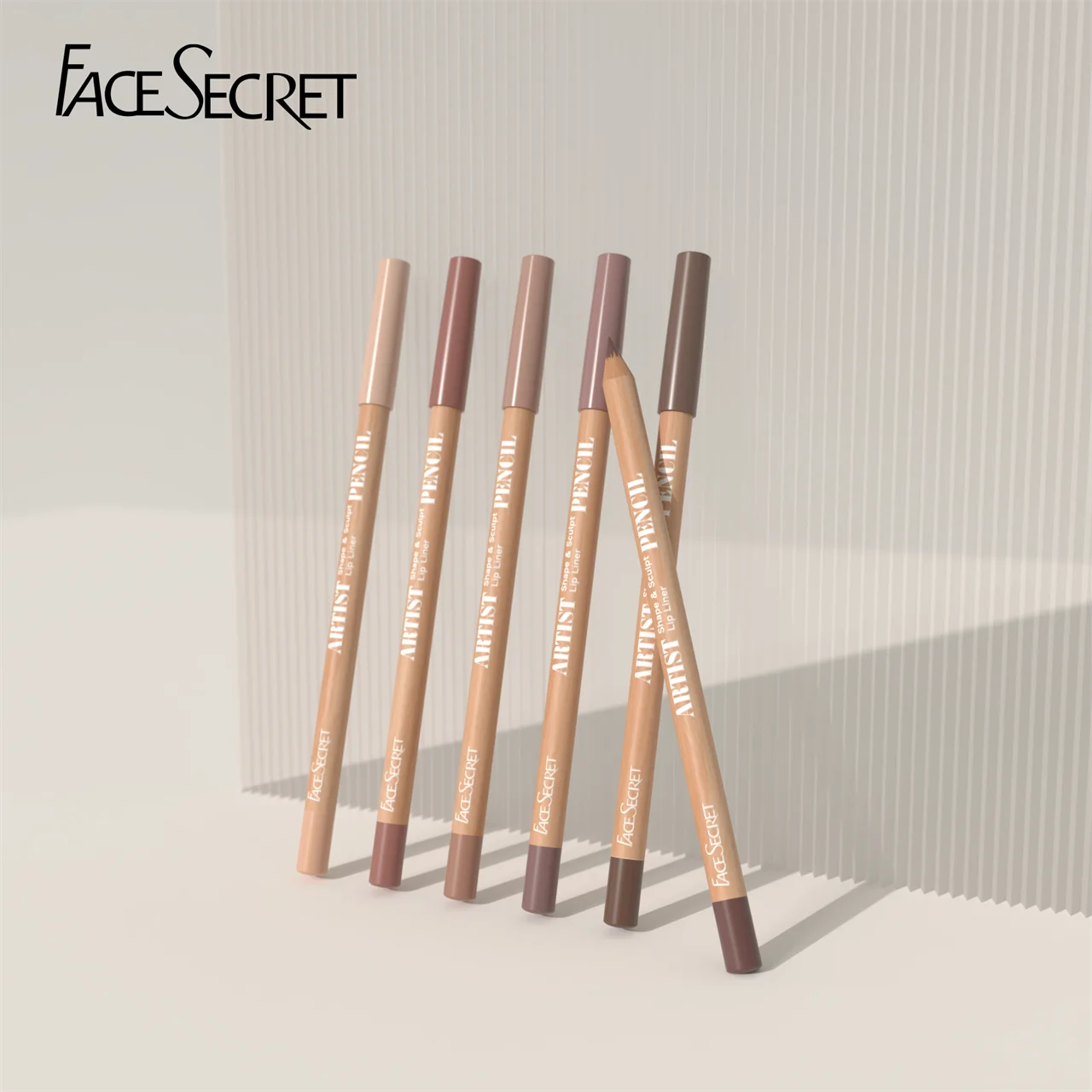 Set de Creioane pentru Conturul Buzelor Face Secret Artist Shape Sculpt