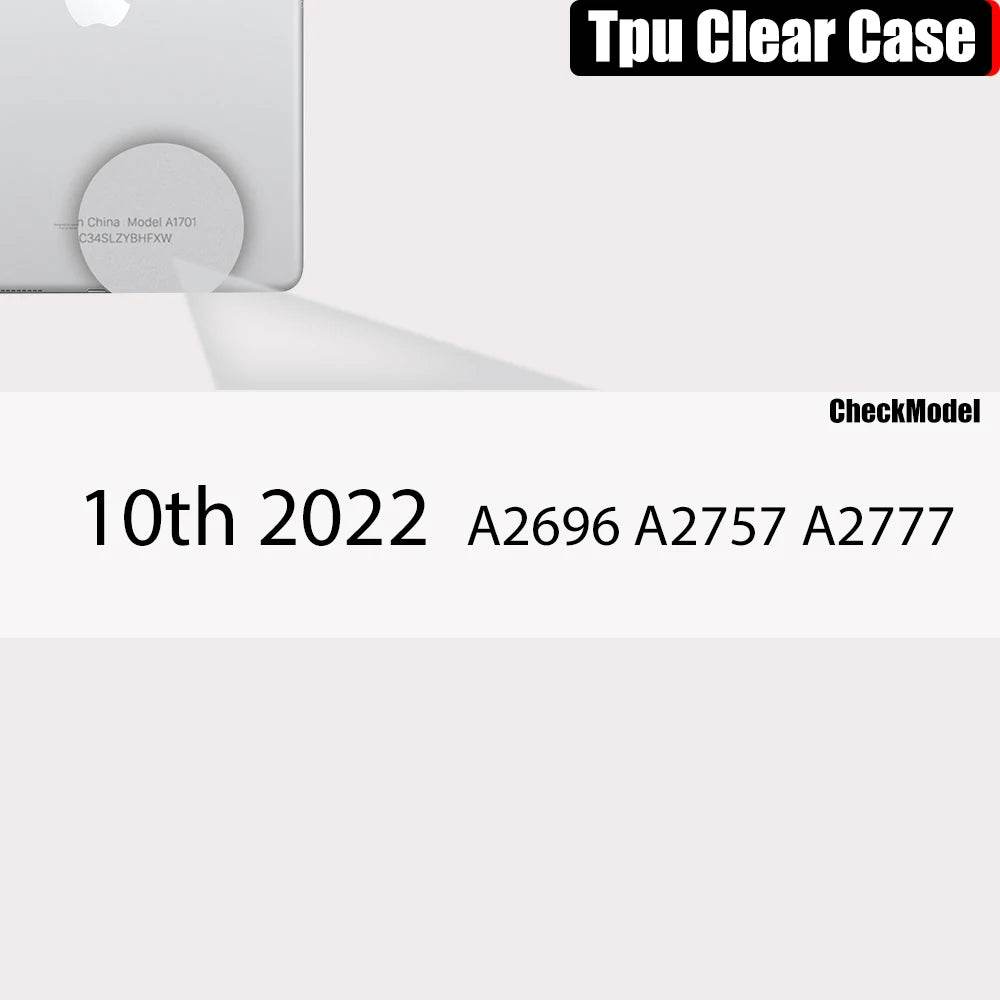Carcasa Transparentă pentru iPad Pro 11, 12.9, 10.5, 9.7 cu Suport pentru Creion - Venduqo