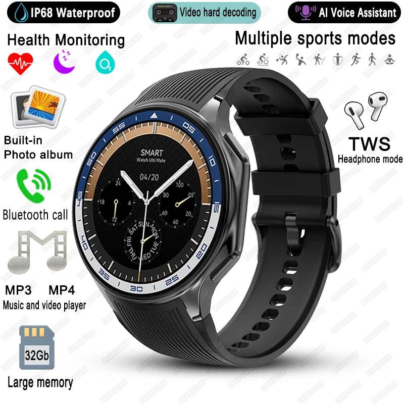 Ceas inteligent OPPO Watch X pentru bărbați, 32G, video, waterproof - Venduqo
