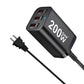 Încărcător Rapid GaN USB C 200W cu 6 Porturi - Venduqo