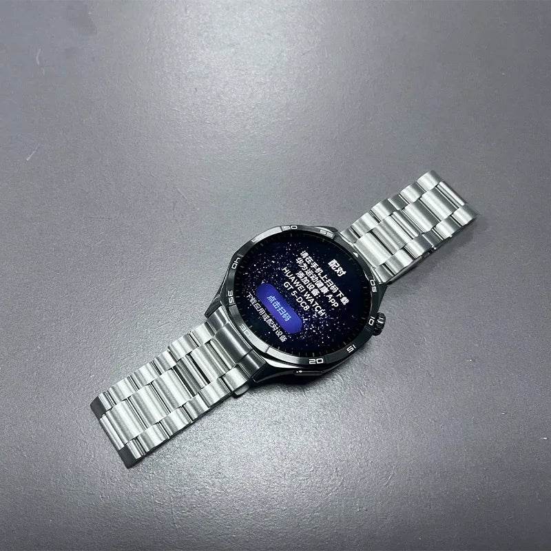 Brățară No Gaps din Oțel Inoxidabil pentru HUAWEI WATCH GT 5 46mm - Venduqo