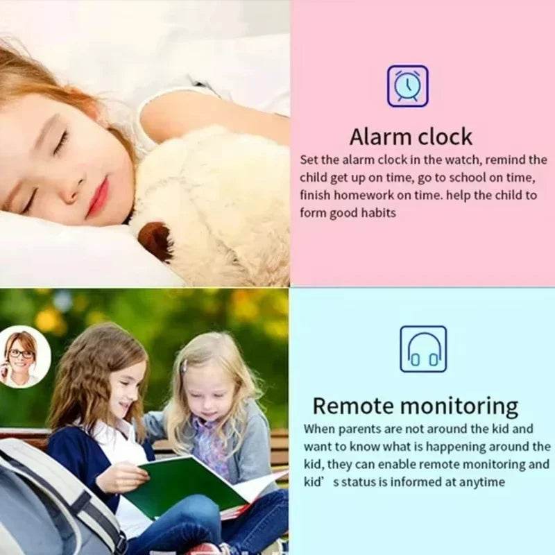 Ceas Inteligent pentru Copii cu GPS, SOS și Apeluri - Venduqo