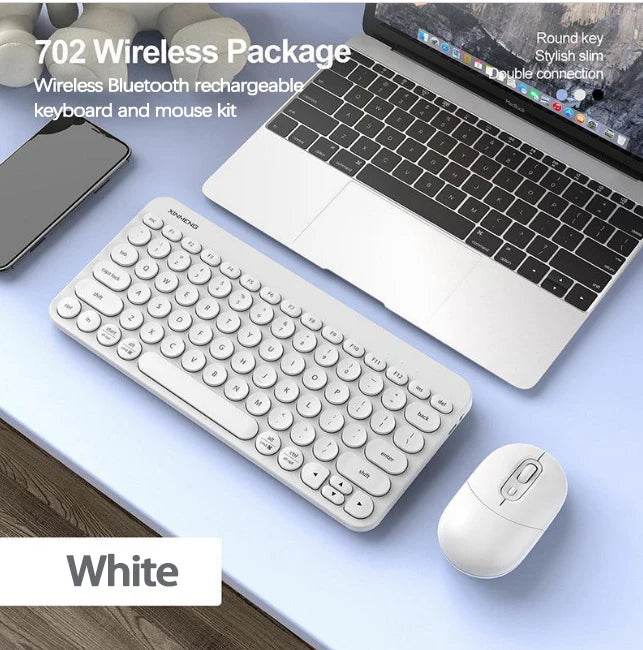 Set Tastatură și Mouse Wireless UTHAI N520 2.4G - Venduqo