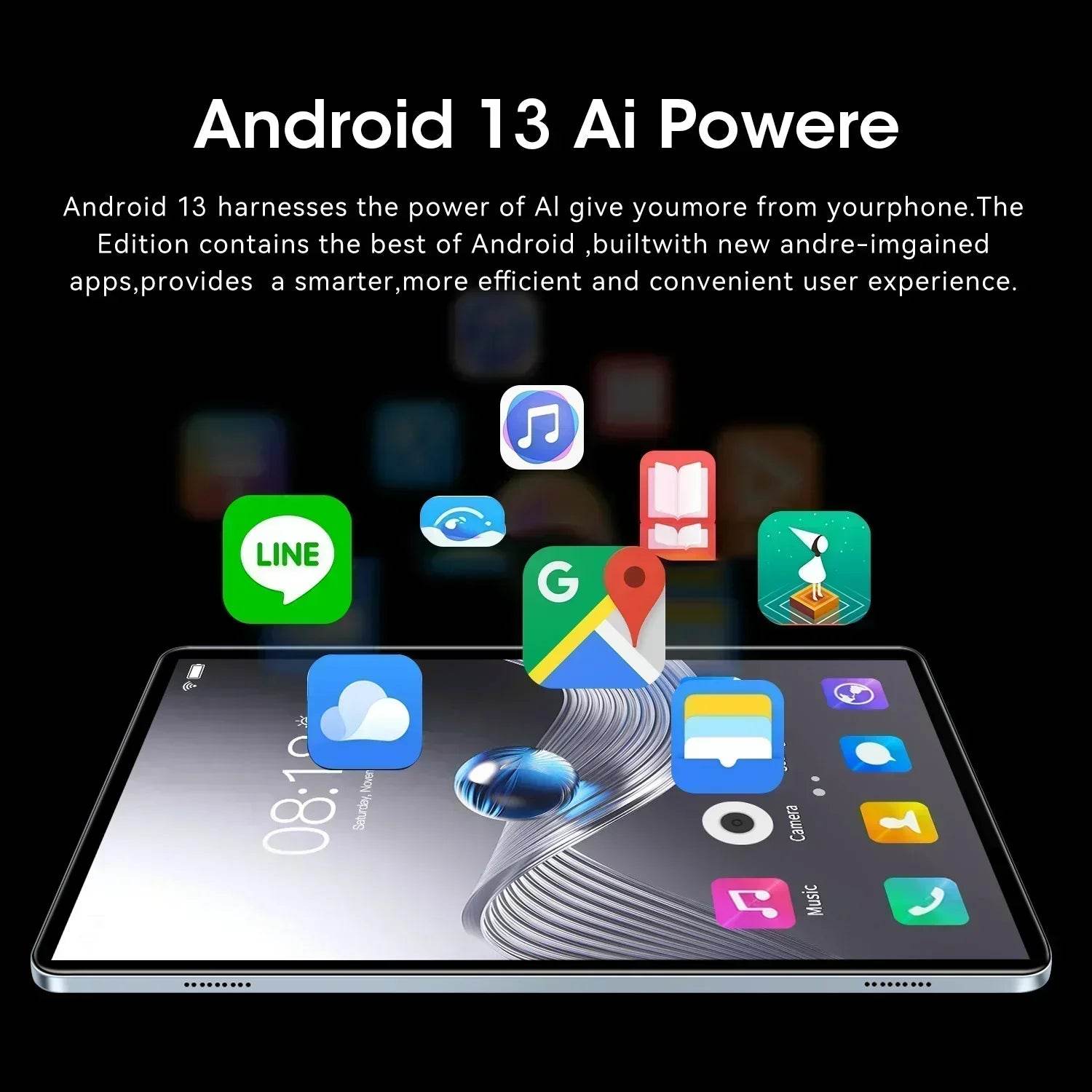 Tableta Pad 6 PRO Global 2024, Android 13, 16GB RAM, 1TB - Venduqo