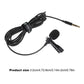 Microfon Lavalier 3.5mm Clip-On pentru Telefon PC Laptop - Venduqo