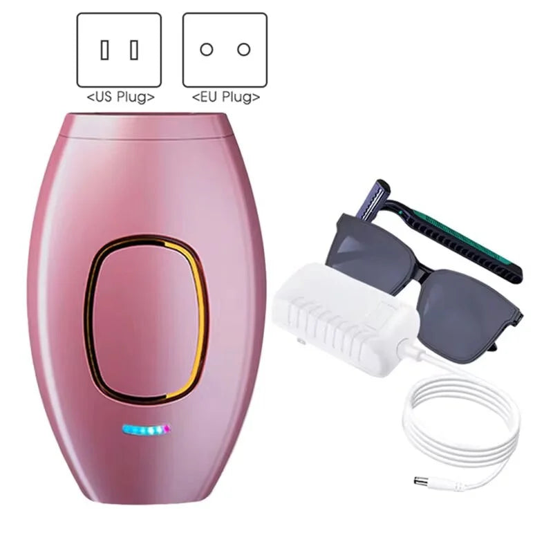 Epilator Laser Permanent Flash pentru Corp, Bikini si Fata