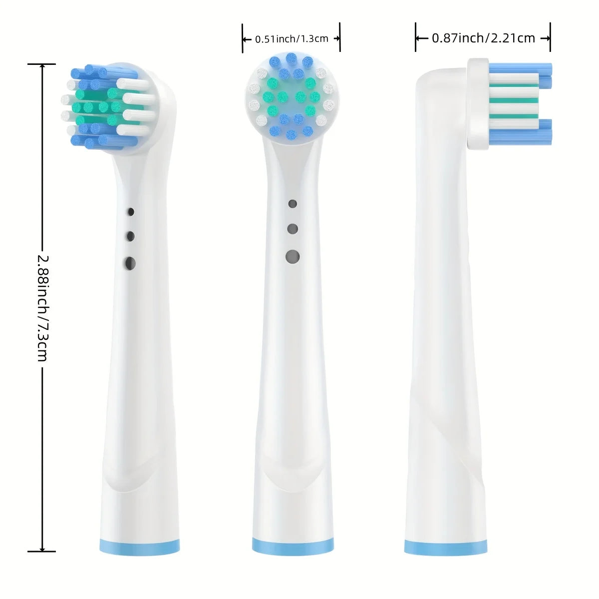 Capete de Periuță de Dinți Compatible cu Oral-B (4/12/16 Piese)