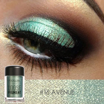 FOCALLURE Glitter Eyeshadow 18 Culori