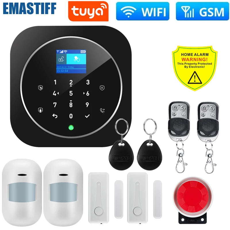 Sistem de Alarma WiFi eMastiff Smart - Control prin Aplicație & Activare Vocală