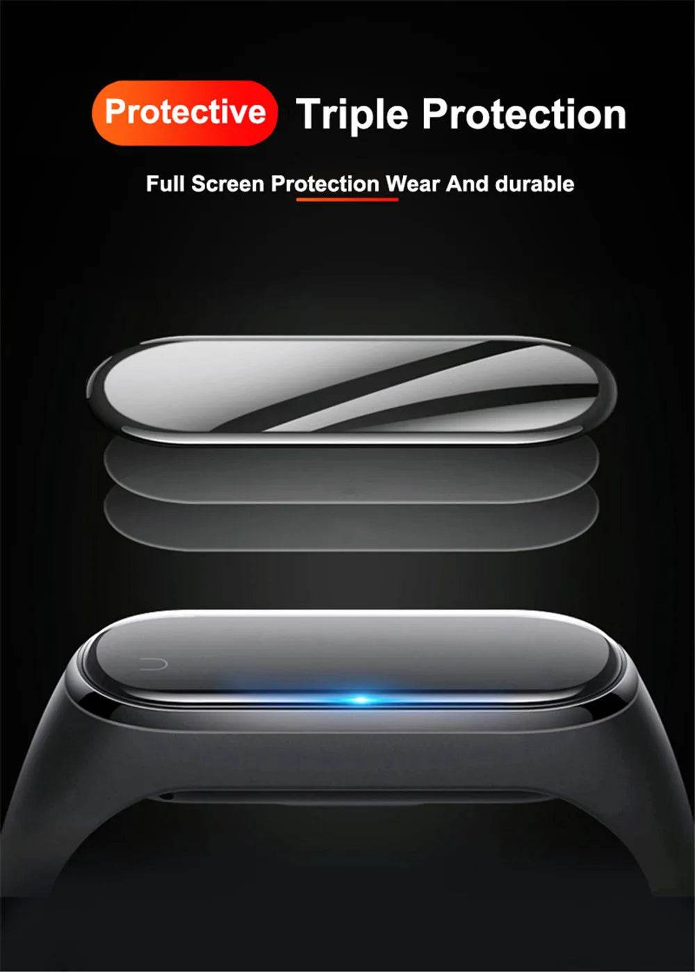 Protectoare Ecran 1-5PCS pentru Xiaomi MI Band 4 5 6 7 8 - Venduqo