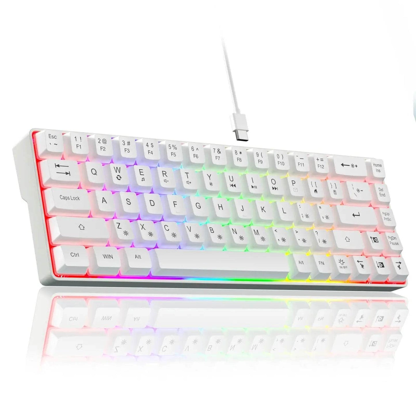 SOLAKAKA SK968 Tastatură Cablată cu Comutatoare Optice RGB - Venduqo