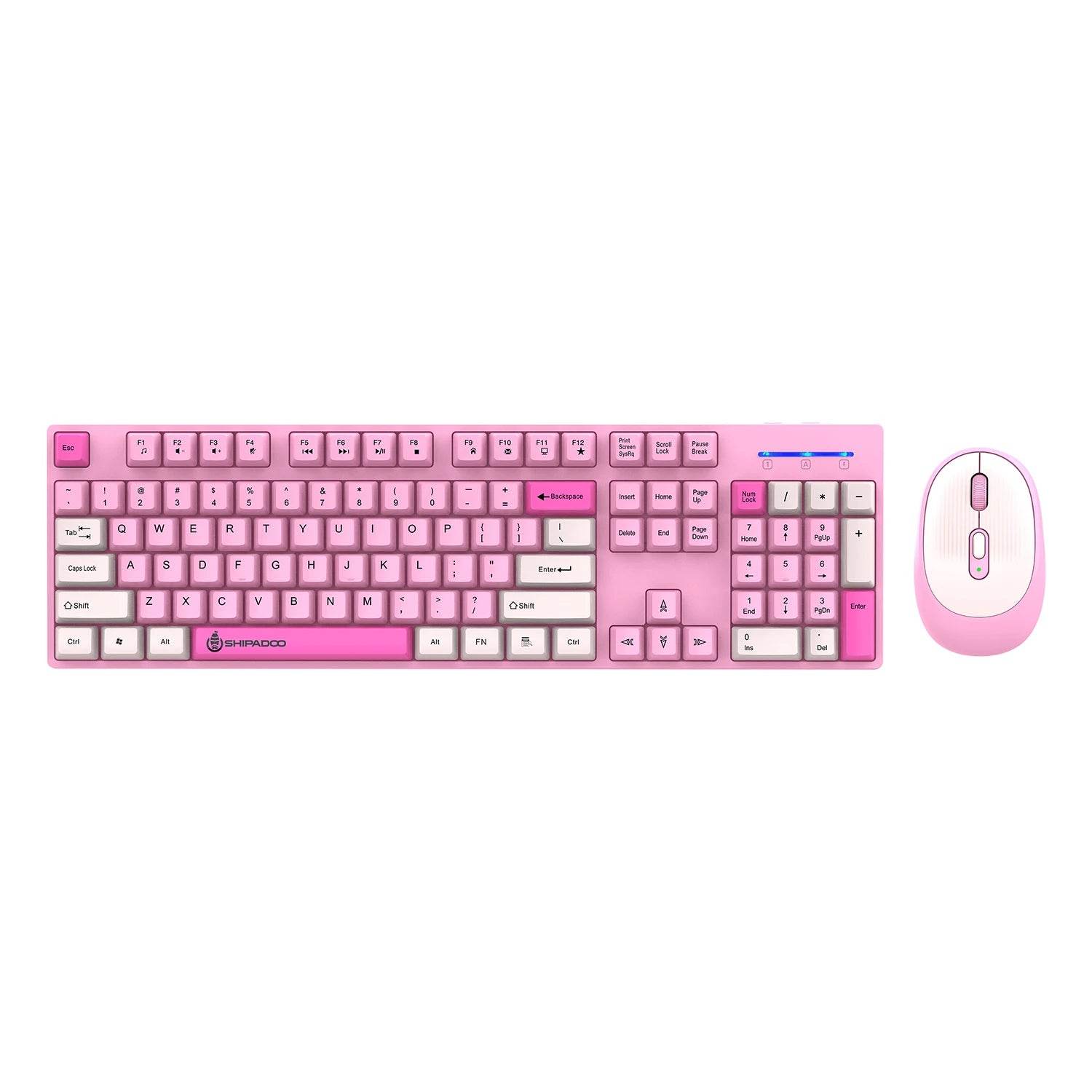 Tastatură Gaming Wireless Unsharkable & Shipadoo pentru Laptopuri și PC - Venduqo