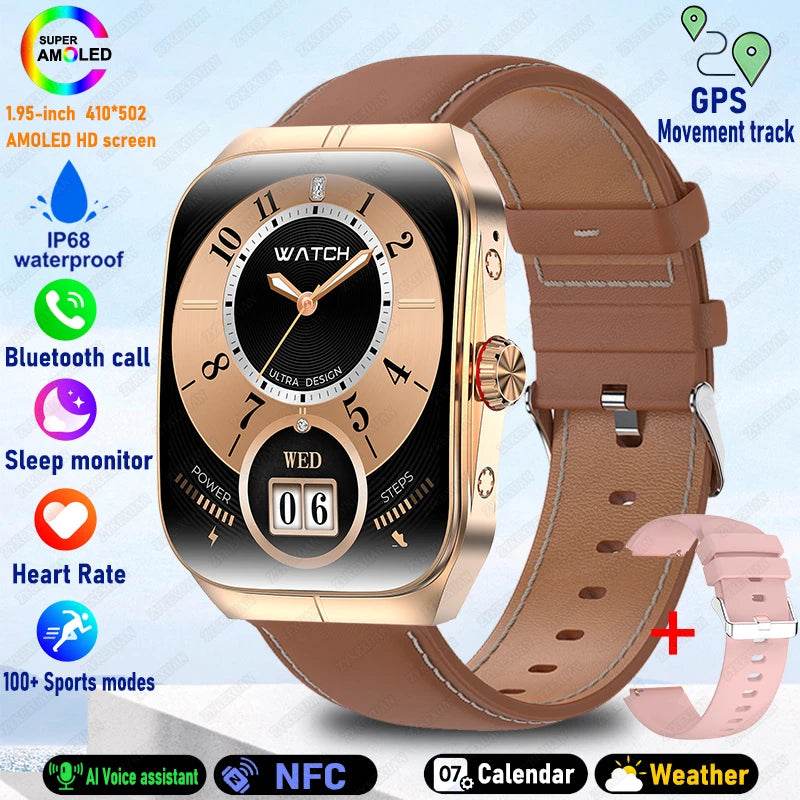 Ceas inteligent BOXUXING pentru bărbați și femei, Bluetooth, sportiv, rezistent la apă - Venduqo