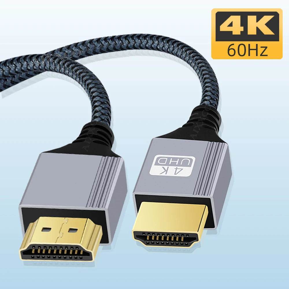 Cablu HDMI 2.0 4K 60Hz pentru Xiaomi Xbox PS5 PS4 - Venduqo