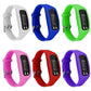 Ceas Digital Pedometer din Silicon pentru Sport - Venduqo