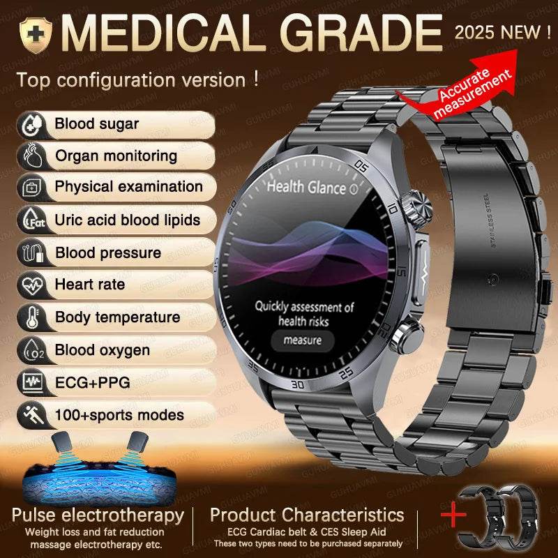 Ceas inteligent medical pentru fizioterapie 2025 - Venduqo
